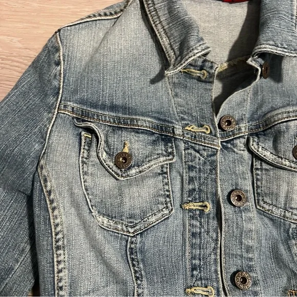 Guess Blue Denim Jacket - Picture 3 of 11